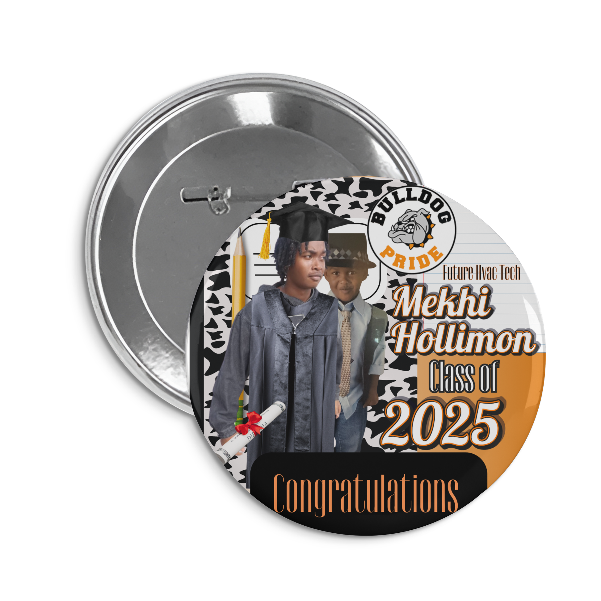 Custom Button Pin